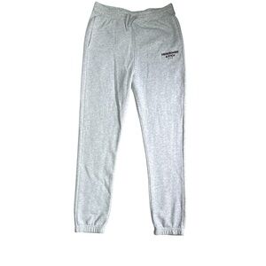 Gray Joggers with Logo 13-14 years old